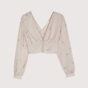 Oak + Fort Floral Blouse